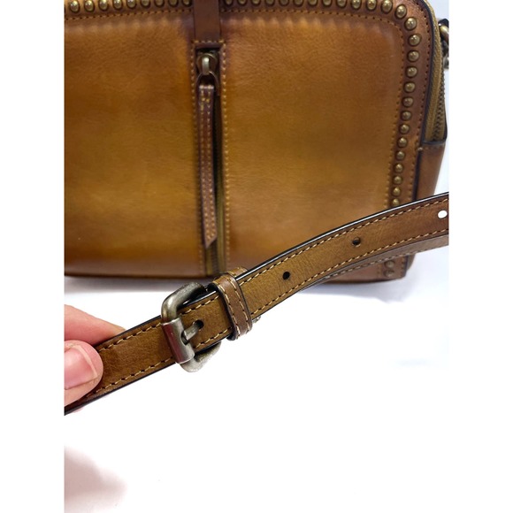 IVTG Genuine Leather Satchel Crossbody Bags Women Handmade Top Handle Handbag - Picture 4 of 7